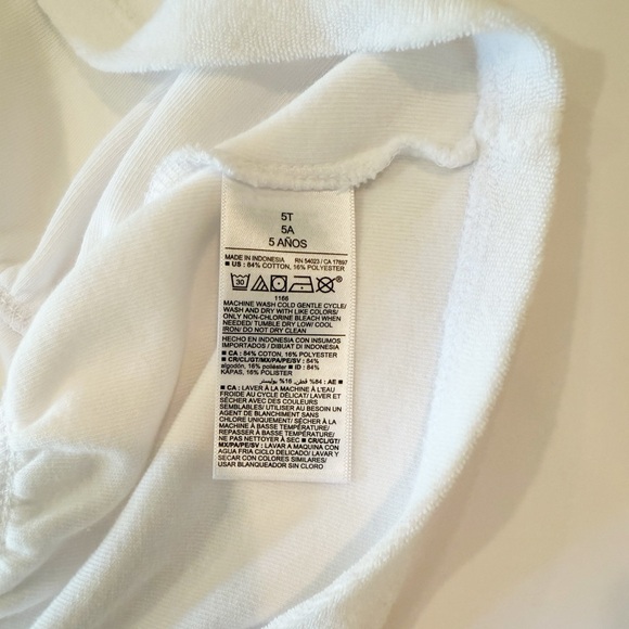 Old Navy 5T Full Zip Swim Coverup - Picture 5 of 6